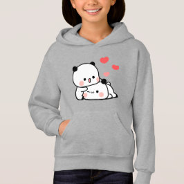 Panda Bärenpaar, Niedliche Bubu und Dudu-Schläger  Hoodie