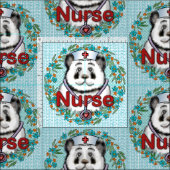 Panda Bärenschwester Stoff (Kachel)