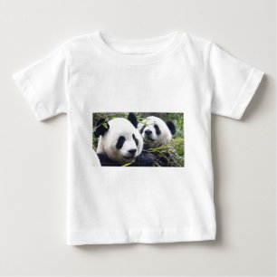 Panda-Bärenumarmungen Baby T-shirt