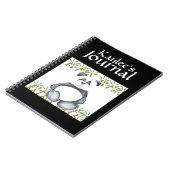 Panda-Bärn-Bild Notizblock (Linke Seite)