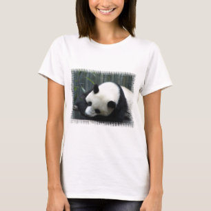 Panda-Bärn-Damen-angepasster T - Shirt