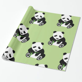 Panda-Bärn-glattes Packpapier