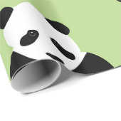 Panda-Bärn-glattes Packpapier (Rolleneckpunkt)