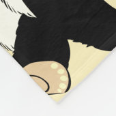 Panda-Bärn-Grafik personifizieren größeres Fleecedecke (Ecke)