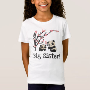 Panda-Bärn-große Schwester T-Shirt