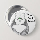 Panda-Bärn-Kochs-Bild Button (Vorne & Hinten)