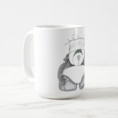 Panda-Bärn-Kochs-Bild Kaffeetasse (Vorderseite Links)