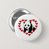 Panda-Bärn-Liebe Button (Vorne & Hinten)