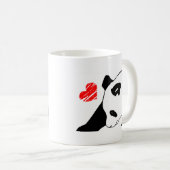 PANDA-BÄRN-LIEBE KAFFEETASSE (VorderseiteRechts)