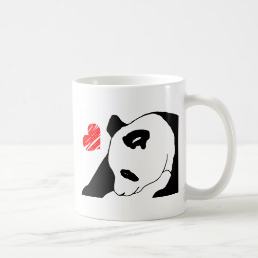 PANDA-BÄRN-LIEBE KAFFEETASSE (Rechts)