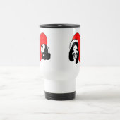 Panda-Bärn-Liebe Reisebecher (Mittel)