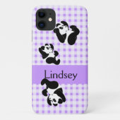 Panda-Bärn-Muster Case-Mate iPhone Hülle (Rückseite)