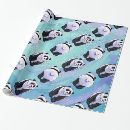 Panda-Bärn-Muster Geschenkpapier