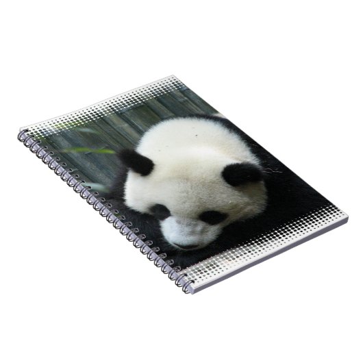 Panda-Bärn-Notizbuch Notizblock (Rechte Seite)
