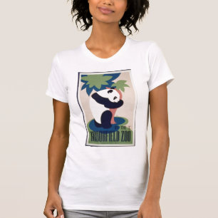 Panda-Bärn-Plakat-Shirt T-Shirt
