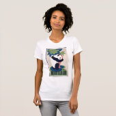 Panda-Bärn-Plakat-Shirt T-Shirt (Vorne ganz)