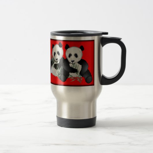 Panda-Bärn-Reise-Tasse Reisebecher (Rechts)