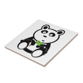 Panda-Bärn-Schwarz-weiße Schicksals-Geschenke Fliese (Seite)
