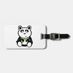 Panda-Bärn-Schwarz-weiße Schicksals-Geschenke Gepäckanhänger