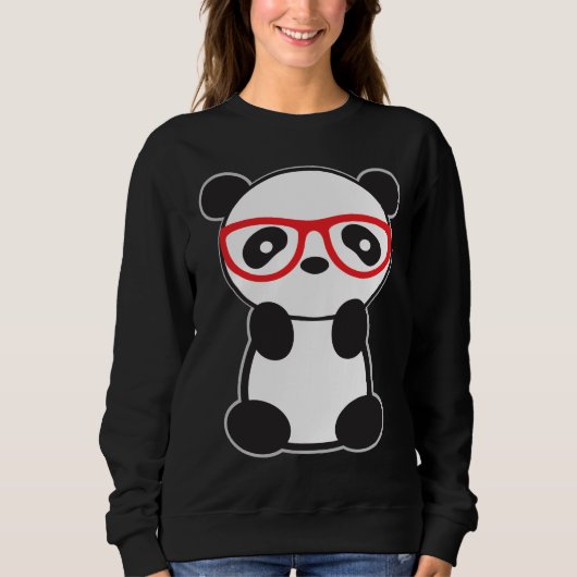 Panda-Bärn-Sweatshirt Sweatshirt (Vorderseite)