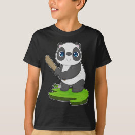 Panda Baseball Baseball T-Shirt