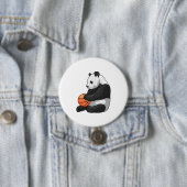 Panda Basketball-Spieler Basketball Button (Beispiel)
