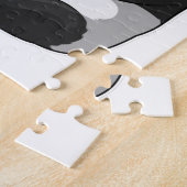 Panda Basketball-Spieler Basketball Puzzle (Seite)