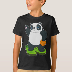 Panda Basketball-Spieler Basketball T-Shirt