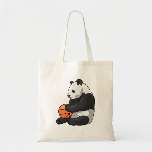 Panda Basketball-Spieler Basketball Tragetasche (Vorne)