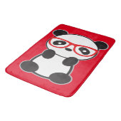 Panda Bathroom Rug Badematte (Schrägansicht)