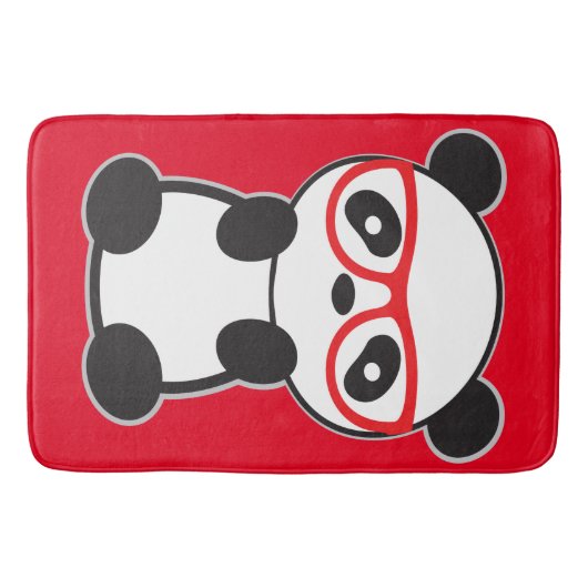 Panda Bathroom Rug Badematte (Vorderseite)