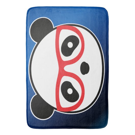 Panda Bathroom Rug Badematte (Vorderseite Vertikal)