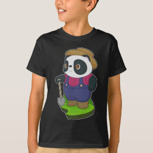 Panda Bauer Shovel T-Shirt