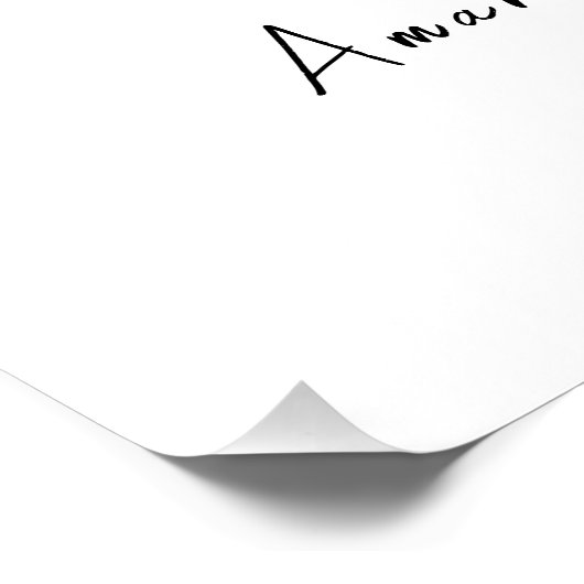 Panda Bear and Bamboo - Welcome Foam Board Poster (Ecke)