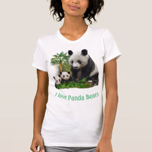 Panda Bear and cubs Bekleidung T - Shirt
