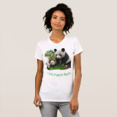 Panda Bear and cubs Bekleidung T - Shirt (Vorne ganz)