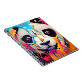 Panda Bear Animal Discovery Adventure Nature Notizblock (Rechte Seite)
