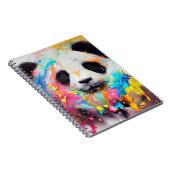 Panda Bear Animal Discovery Adventure Nature Notizblock (Rechte Seite)