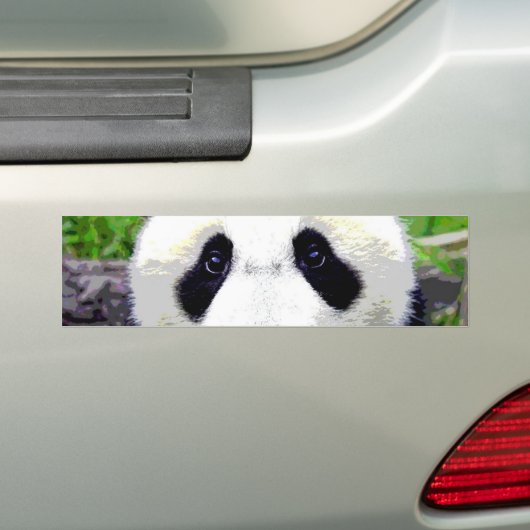 Panda Bear Autoaufkleber (Auf Auto)
