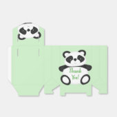 Panda Bear Baby Dusche Geschenkschachtel (Ungefaltet)