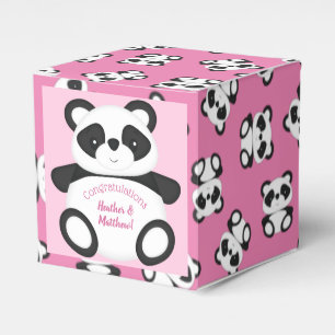 Panda Bear Baby Dusche Geschenkschachtel