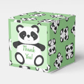 Panda Bear Baby Dusche Geschenkschachtel (Vorderseite)