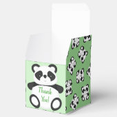 Panda Bear Baby Dusche Geschenkschachtel (Geöffnet)