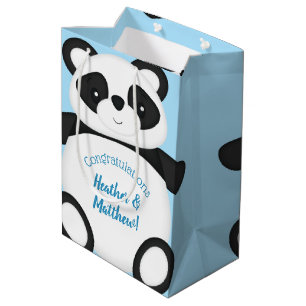 Panda Bear Baby Dusche Mittlere Geschenktüte