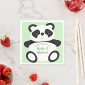Panda Bear Baby Dusche Serviette (Beispiel)