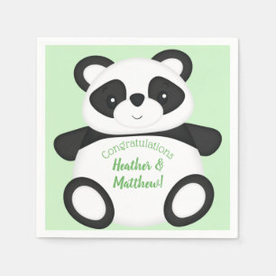 Panda Bear Baby Dusche Serviette