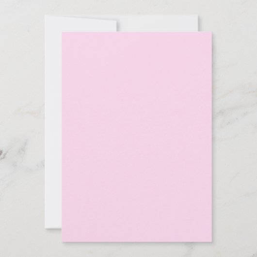 Panda Bear Baby Shower Einladungen (Rückseite)