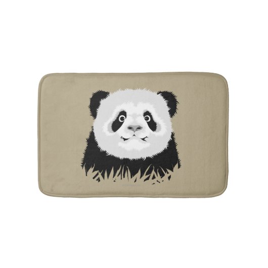 Panda Bear Bath Mat Badematte (Vorderseite)