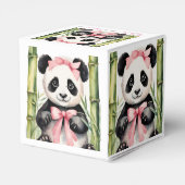 Panda Bear Bear Bearly Wait Girls Baby Showbox Geschenkschachtel (Rückseite)