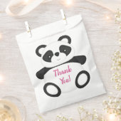 Panda Bear Birthday Party Geschenktütchen (Ausgeschnitten)